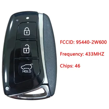CN020033 Вторичный рынок/Н 95440-2W600 для Hyundai Santa Fe 2012 Дистанционный смарт-ключ 3 кнопки SV1-DMFEU03 PCF7952A 433 МГц