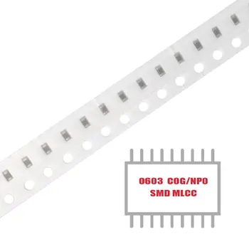 MY GROUP 100 ШТ. SMD MLCC CAP CER 1.3PF 100V NP0 0603 Многослойные керамические конденсаторы для поверхностного монтажа в наличии