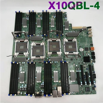 для сервера Supermicro Quad Socket R3 (LGA2011) DDR4 Материнская плата E7-4800 V4/V3 Порты GbE LAN X10QBL-4